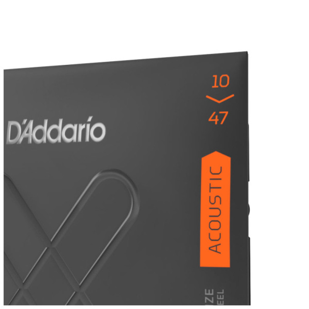 Струни для гітари D'Addario XT 80/20 Bronze Extra Light (10-47) (XTABR1047)