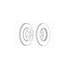 Гальмівний диск FERODO DDF1171