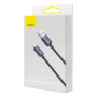 Дата кабель USB 2.0 AM to Lightning 2.0m 2.4A black Baseus (CAJY000101) Дата кабель USB 2.0 AM to Lightning 2.0m 2.4A black Baseus (CAJY000101)