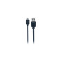 Дата кабель USB 2.0 AM to Micro 5P 1.0m 2.1A black XO (NB36-M-1-BK)