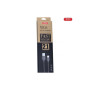 Дата кабель USB 2.0 AM to Micro 5P 1.0m 2.1A black XO (NB36-M-1-BK)