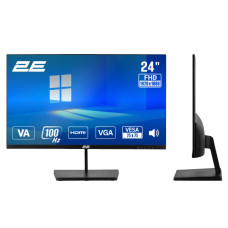 Монітор 2E 23.8" B2425B D-Sub, HDMI, MM, VA, 100Hz, FreeSync