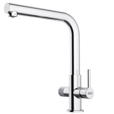 Змішувач для кухні Franke Lina L Clear Water 2.0, довж.виливу - 254 мм, поворотний, 1 важіль , хром