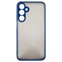 Чохол до мобільного телефона Dengos Samsung Galaxy M35 5G Matte + glass Blue (DG-KM-108) Чохол до мобільного телефона Dengos Samsung Galaxy M35 5G Matte + glass Blue (DG-KM-108)