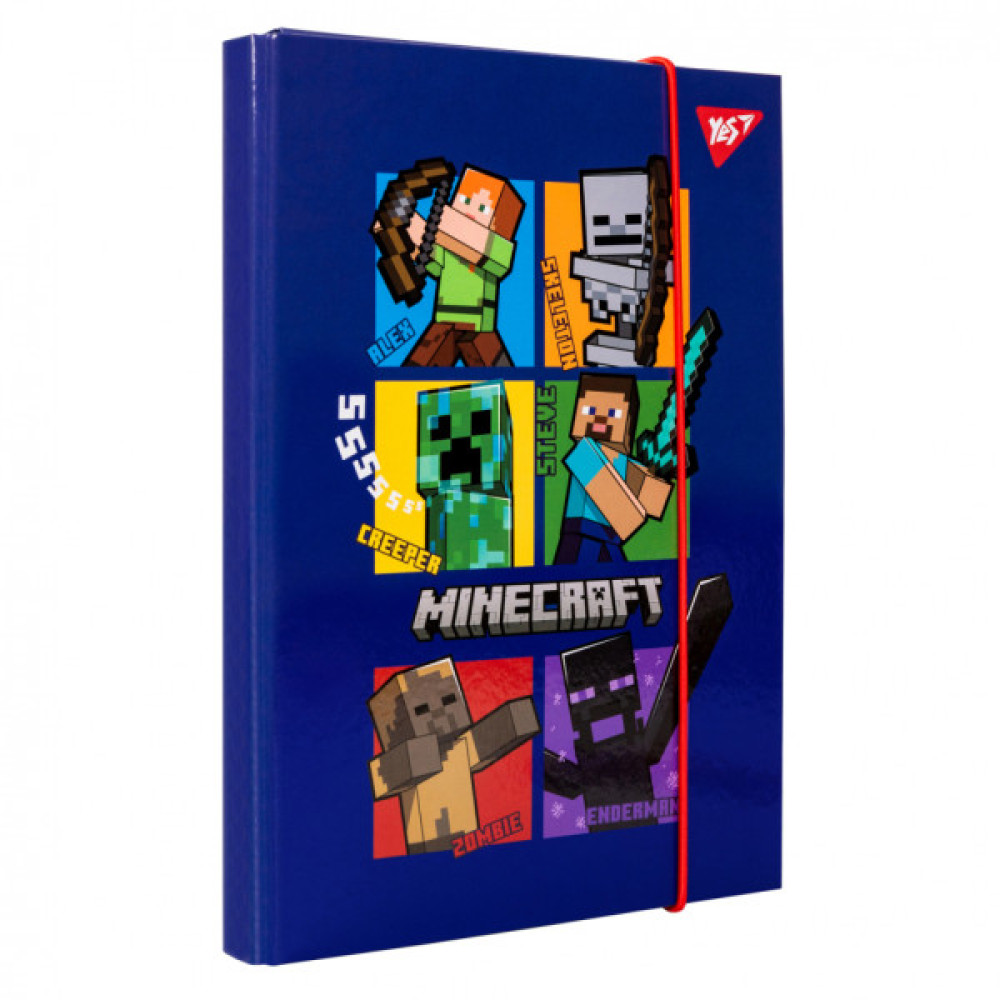 Папка для зошитів Yes Minecraft картонна В5 (500238)