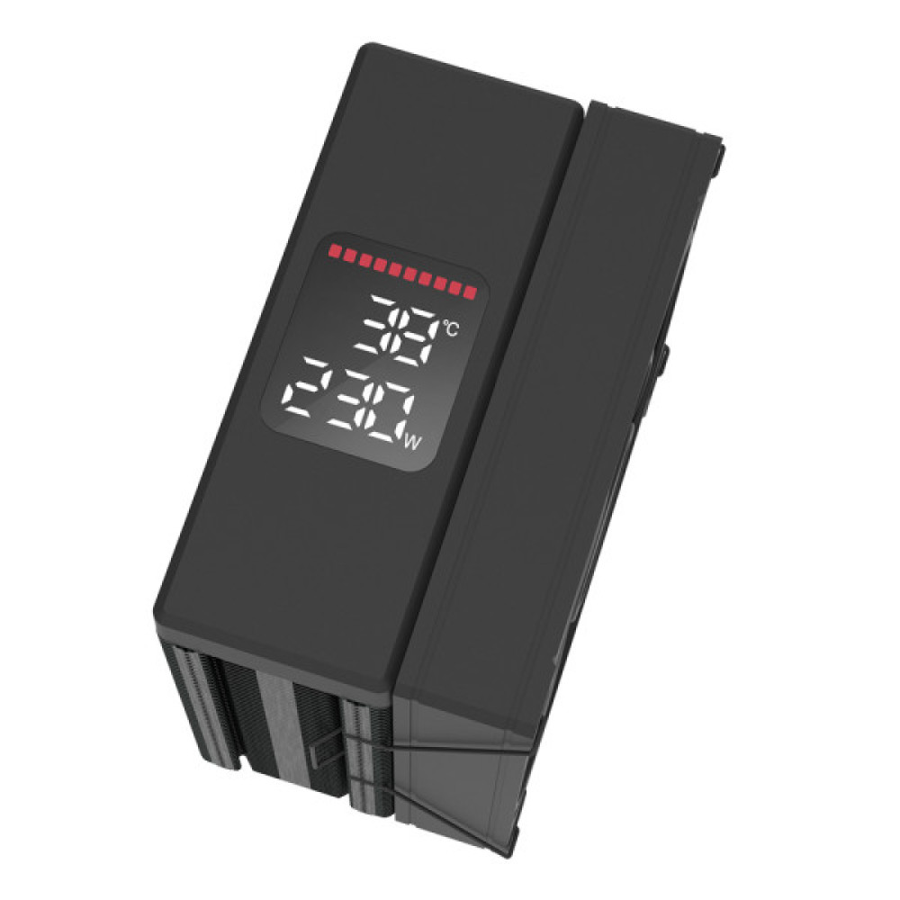 Процесорний кулер Zalman CNPS9X ECO DS, ARGB LGA 1851, 1700, AM5, AM4,  4pin PWM, TDP190W, чорний