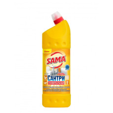 Рідина для чищення ванн Sama Універсальний засіб Сантрі Лимон 1 л (4820270630013)