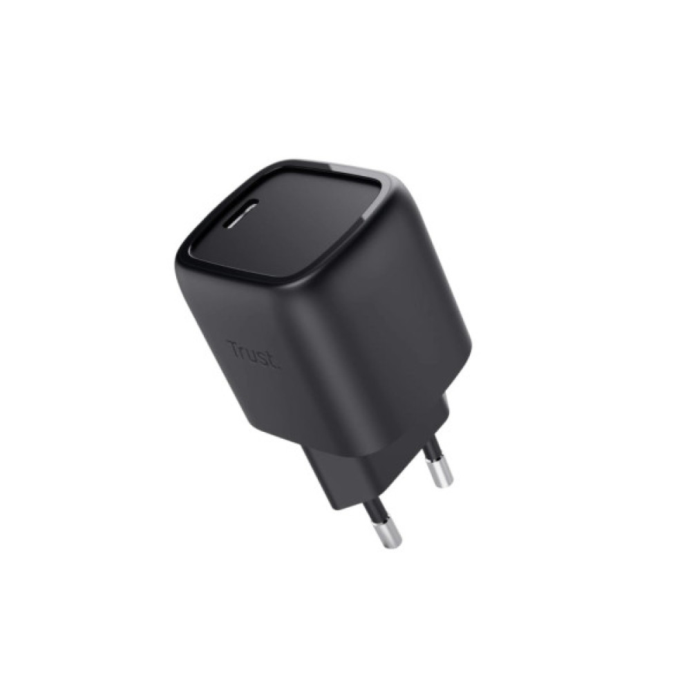 Зарядний пристрій Trust USB-C PD30W GaN black (25519_TRUST)