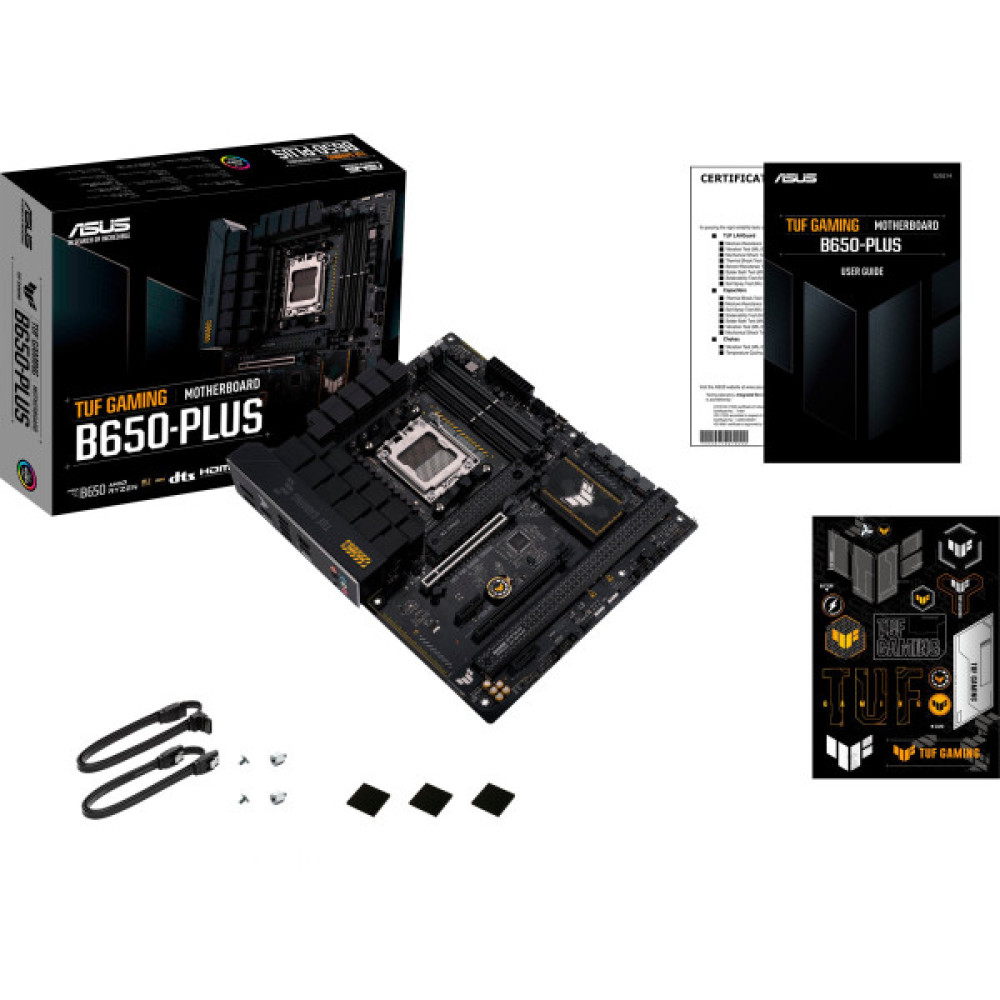 Материнcька плата ASUS TUF GAMING B650-PLUS sAM5 B650 4xDDR5 M.2 HDMI DP ATX