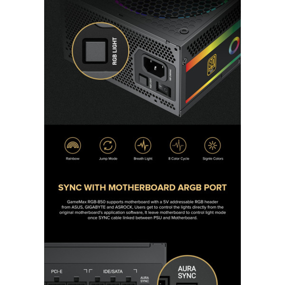 GAMEMAX RGB850 PRO