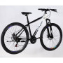 Велосипед Space 27.5" MARS DD FR рама-17" ST 2026 чорний з білим (OPS-SP-27.5-070)