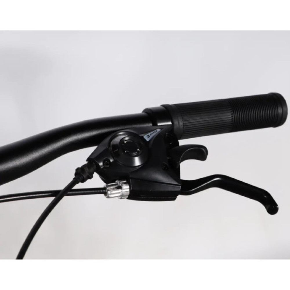 Велосипед Space 27.5" MARS DD FR рама-17" ST 2026 чорний з білим (OPS-SP-27.5-070)