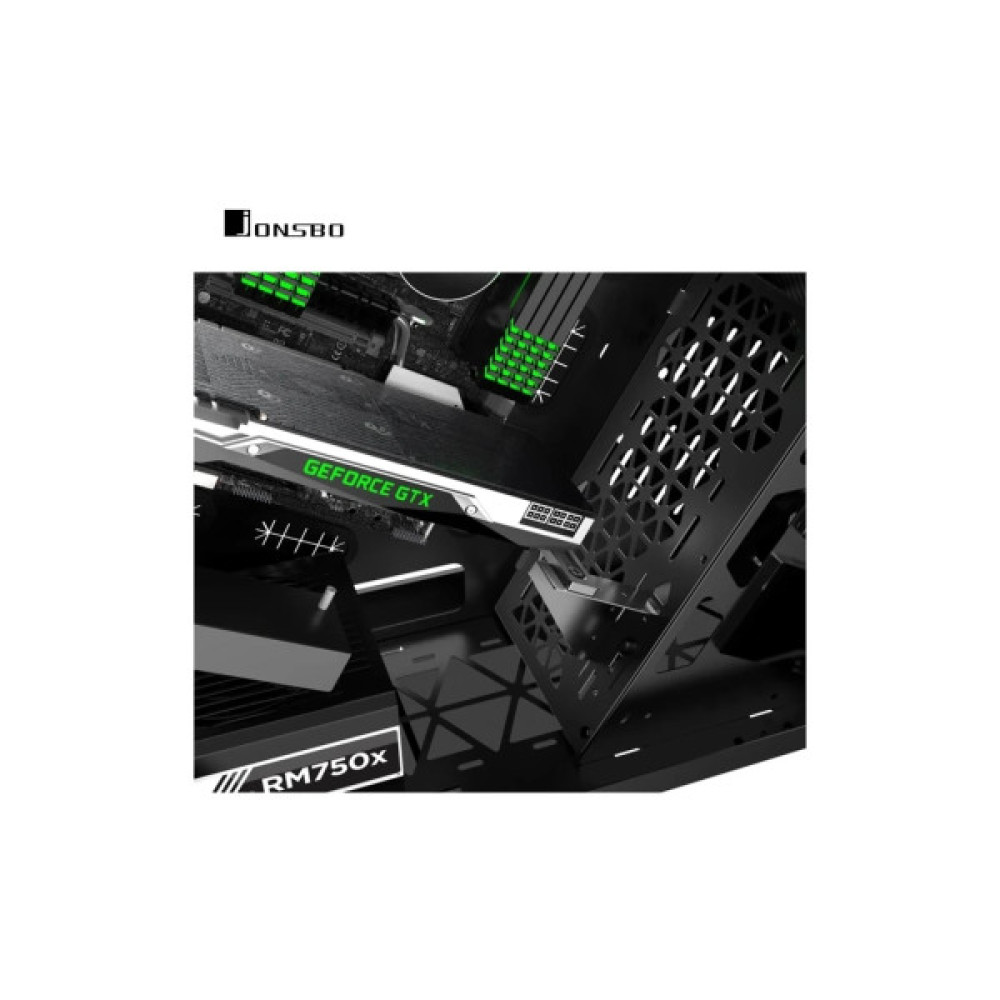 Корпус для ПК JONSBO Корпус JONSBO TR03-G Silver (TR03-G Silver)