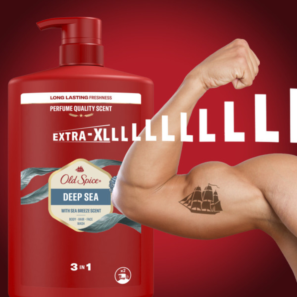 Гель для душу Old Spice Deep Sea 1000 мл (8700216452755)