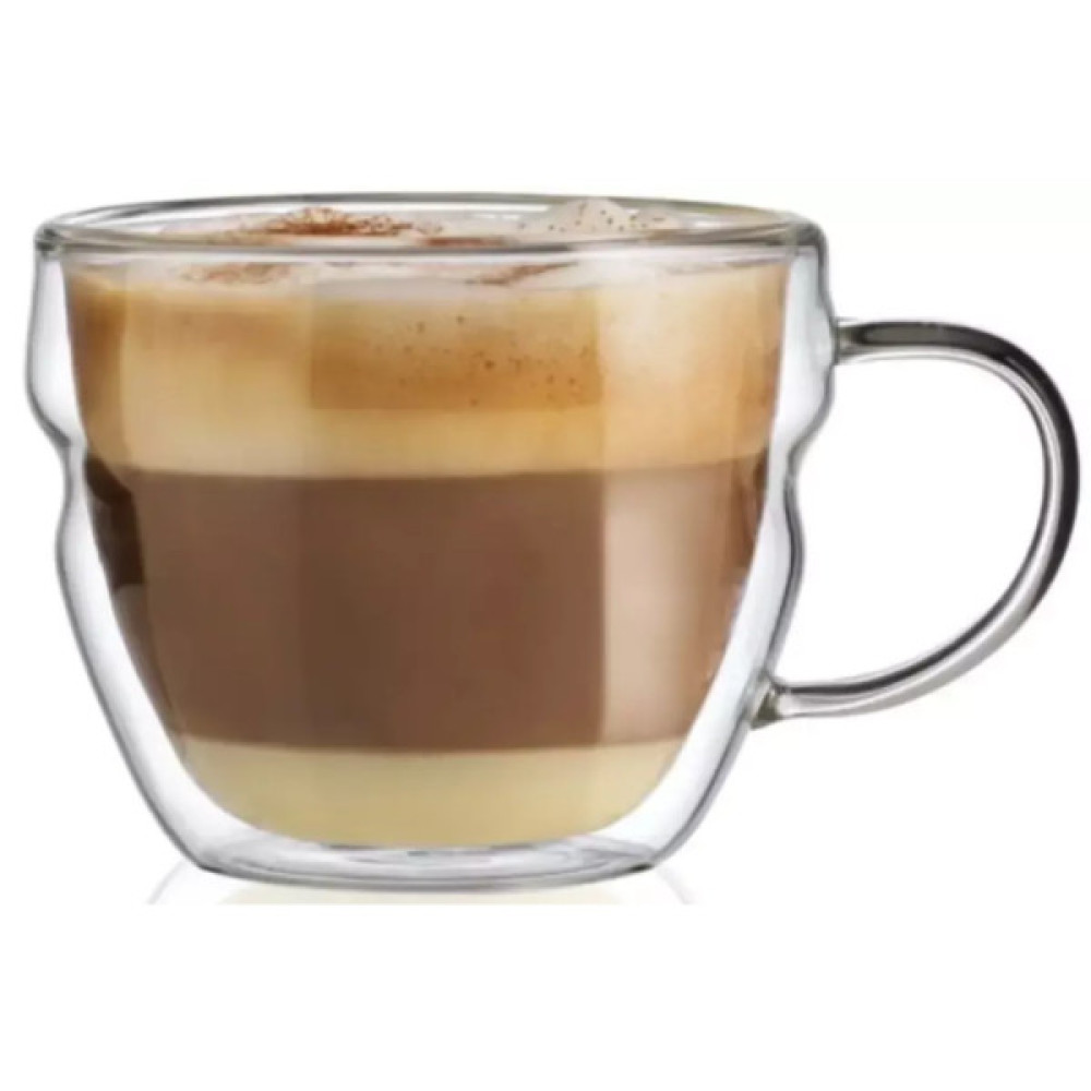 Набір чашок MasterPro Mixology з подвійними стінками 380 мл, 2 шт (BGMP-20207)