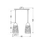 Люстра Candellux SABRIN (32-54869) Люстра Candellux SABRIN (32-54869)