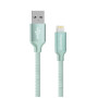Дата кабель USB 2.0 AM to Lightning 2.0m mint ColorWay (CW-CBUL007-MT) Дата кабель USB 2.0 AM to Lightning 2.0m mint ColorWay (CW-CBUL007-MT)