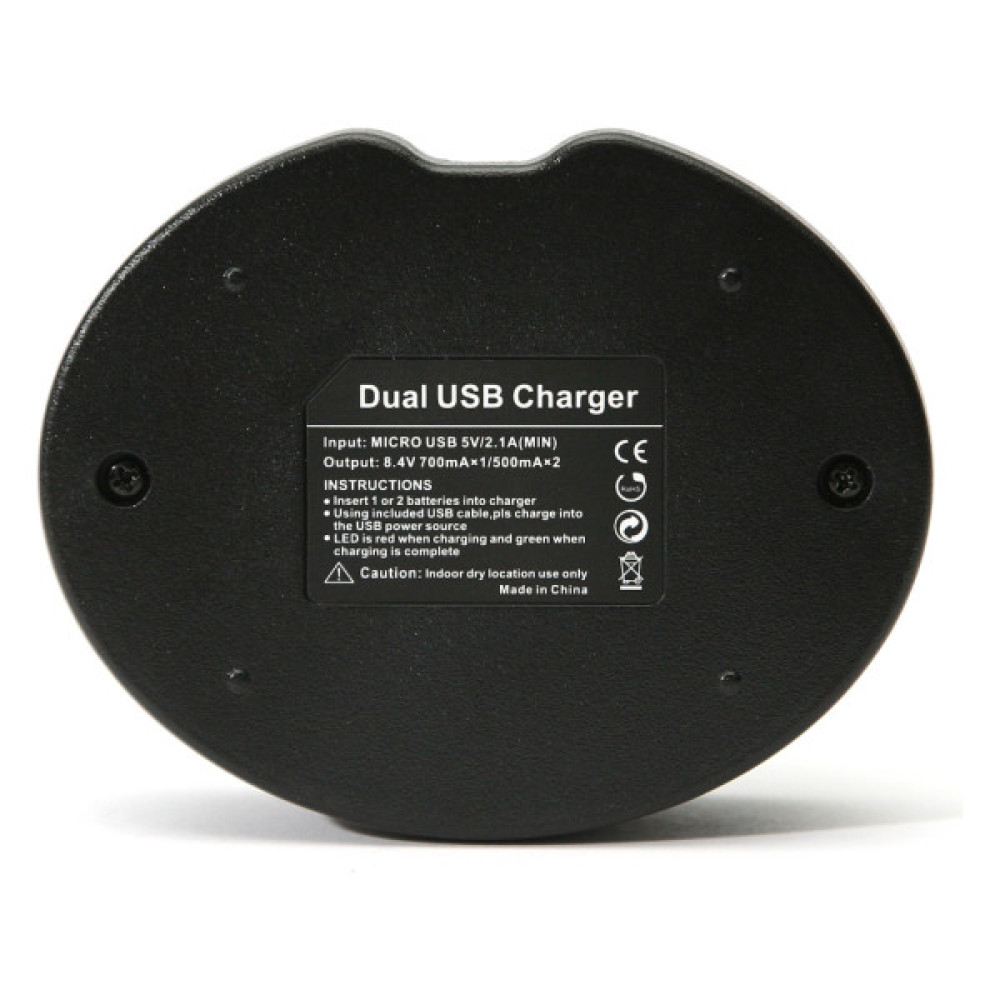 Зарядний пристрій для фото PowerPlant Sony NP-FW50 Dual (DV00DV3292)