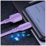 Дата кабель USB 2.0 AM to USB-C 1.0m soft silicone violet ColorWay (CW-CBUC044-PU) Дата кабель USB 2.0 AM to USB-C 1.0m soft silicone violet ColorWay (CW-CBUC044-PU)