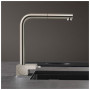Змішувач Hansgrohe Aquno Select M81 , 21 см, сталь (73836800) Змішувач Hansgrohe Aquno Select M81 , 21 см, сталь (73836800)