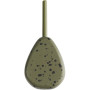 Грузило Brain In-Line Flat Lead 110g 2шт/уп Green (1858.32.07)