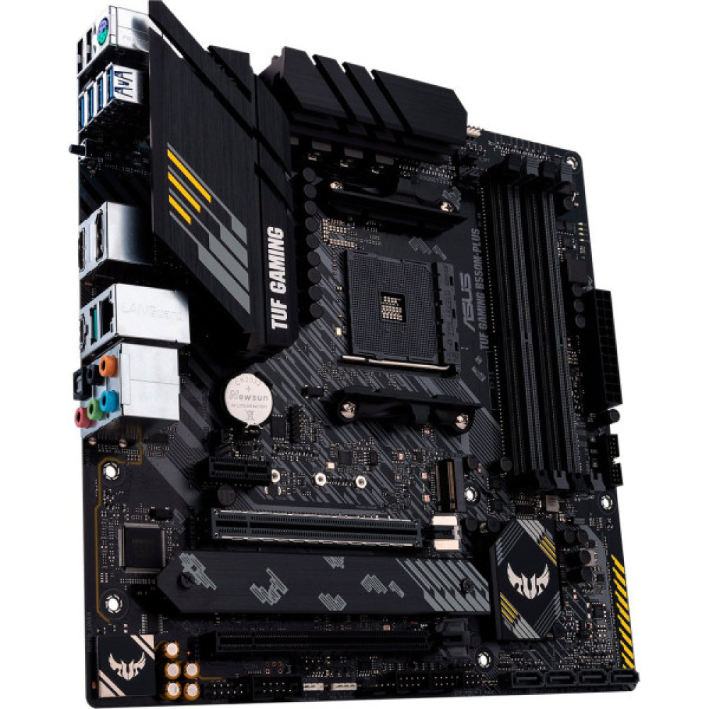 Материнcька плата ASUS TUF GAMING B550M-PLUS sAM4  B550 4xDDR4 M.2 HDMI DP mATX