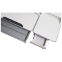 Парта FunDesk (1+1+1) (FIORE II GREY) Парта FunDesk (1+1+1) (FIORE II GREY)