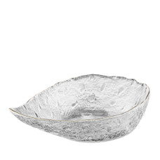 Салатник Ardesto Leaf 17.5см, скло, прозорий (AR5008)