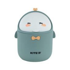 Кошик для паперів Kite Настільний контейнер для сміття, сіро-зелений (K24-010-1)