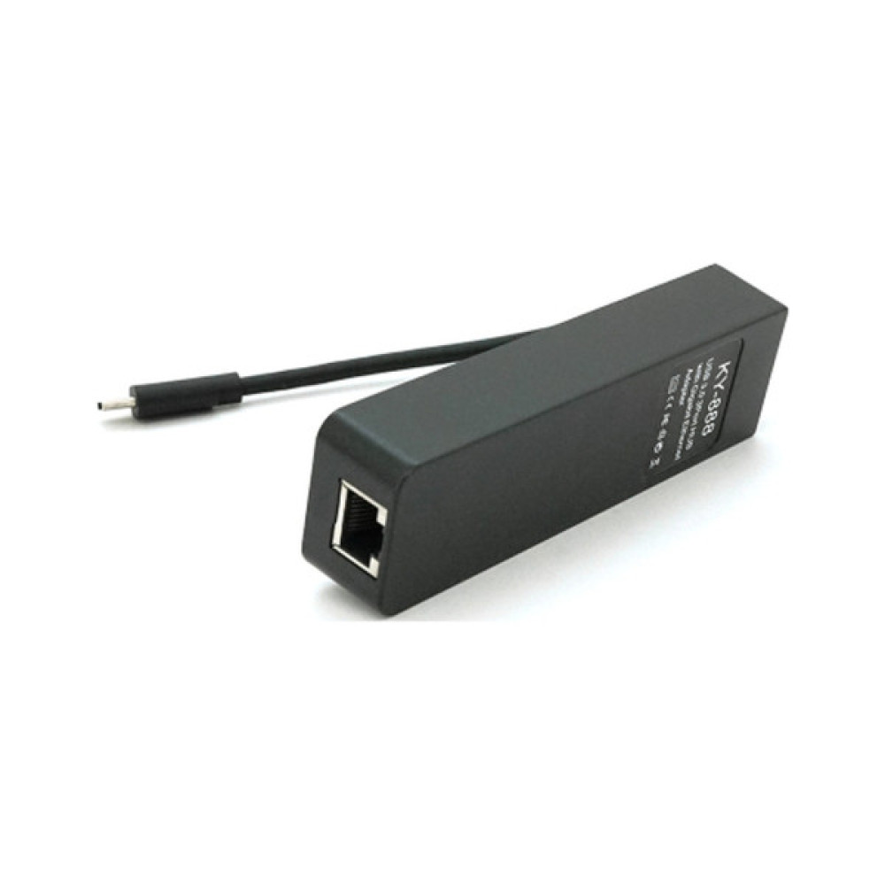Концентратор Voltronic USB-C to 3xUSB 3.0 + RJ45 1000Mbps black (YT-TCA3H3+Et-W)