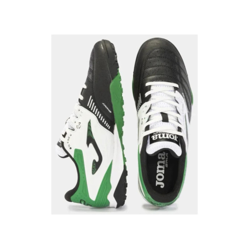Сороконіжки Joma Cancha CANW2401TF чорний, білий, зелений 43 (8445954812453)