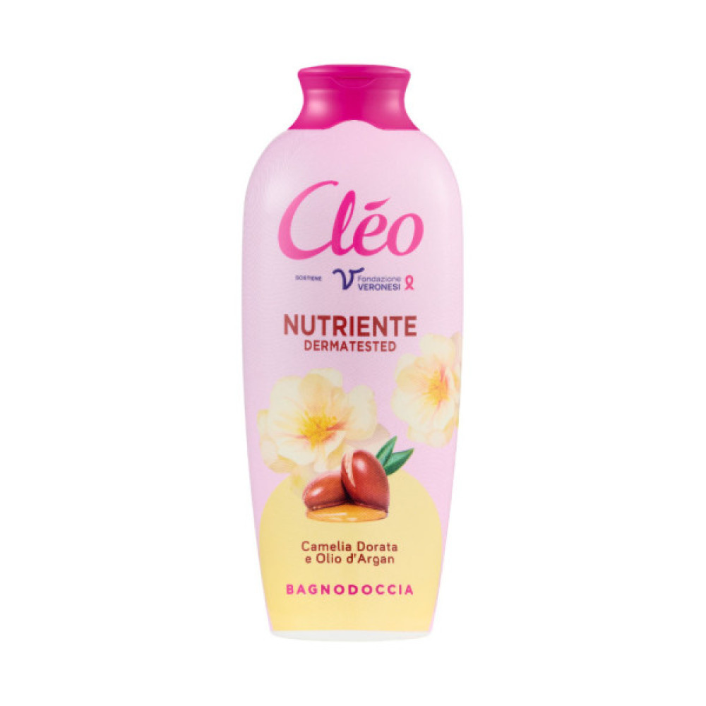 Гель для душу Cleo Золота камелія та арганова олія 750 мл (8001280012709)