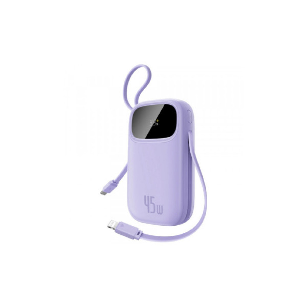 Батарея універсальна Baseus EnerFill FC31 Qpow 3 20000mAh 45W PD/3.0 QC/4.0 Purple (E0028D02)