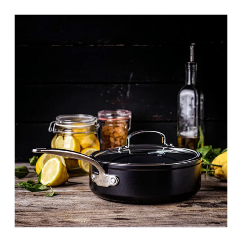Сотейник GreenPan Barcelona Pro з кришкою 24 см, 3,4 л (CC005327-001)