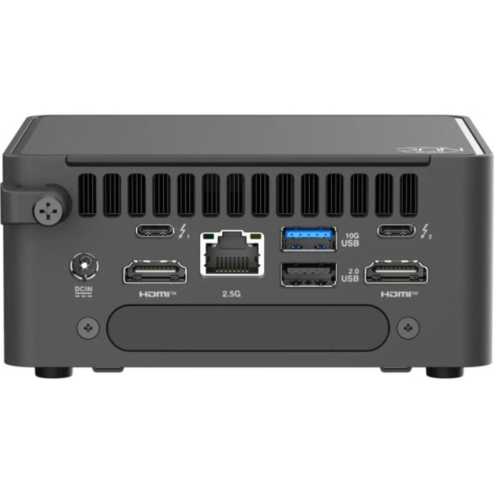 Комп'ютер ASUS NUC 15 Pro RNUC15CRHC700002 / Core 7 240H 45W/Intel Arc graphics/no RAM/no Storage/Intel Wi-Fi 7 (90AR00Q2-M00040)
