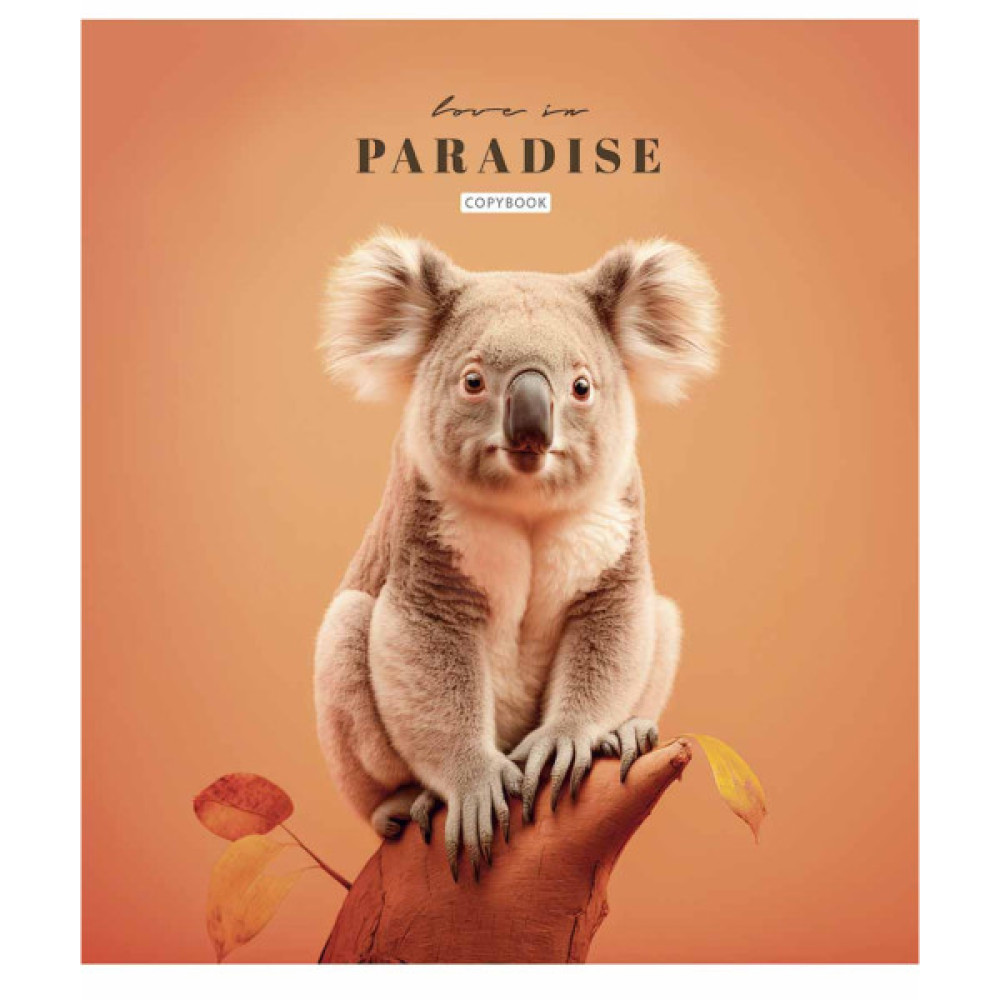 Зошит Школярик Love in paradise 48 аркушів клітинка (048-3256K)