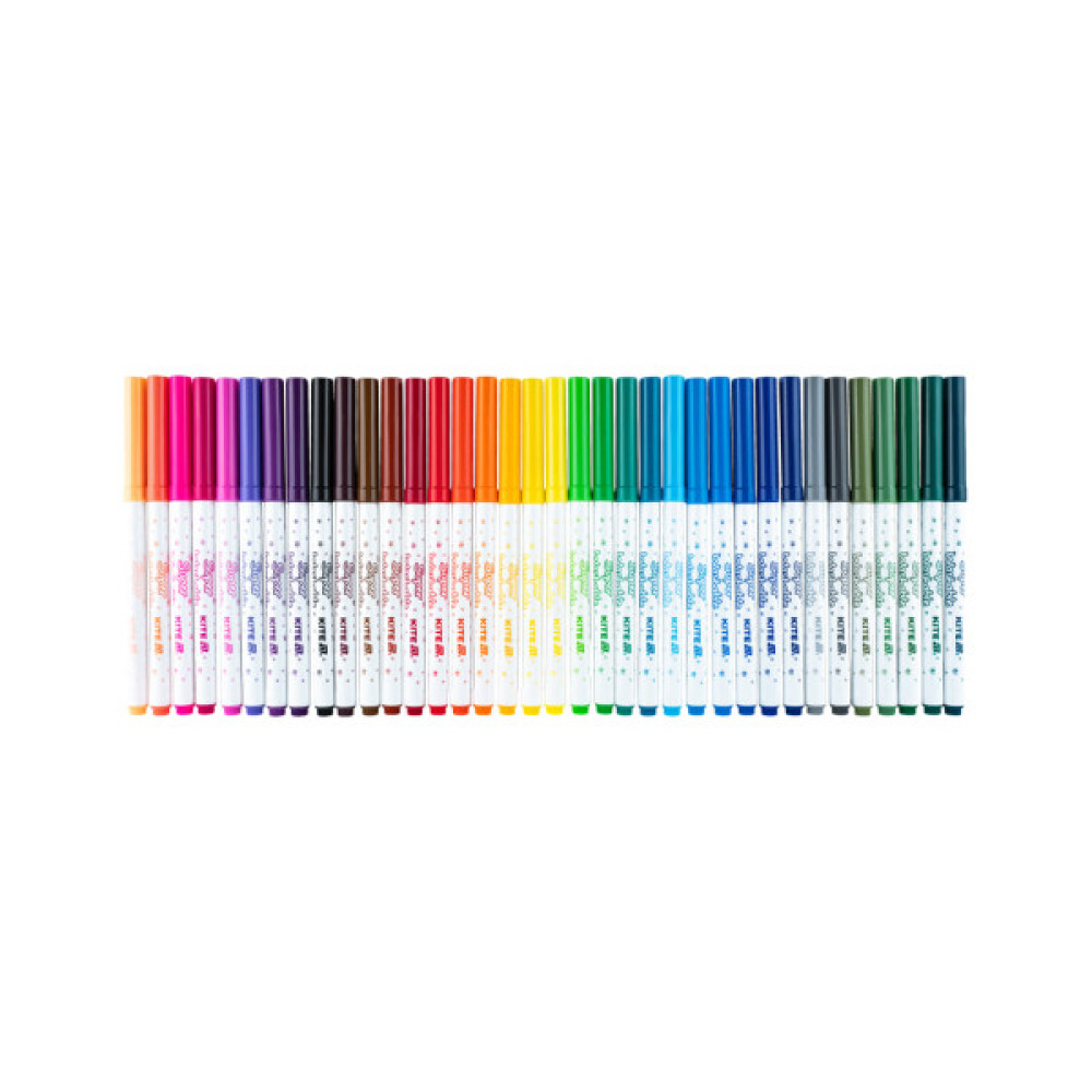Фломастери Kite Creative Superwashable 36 кольорів (K-1154)
