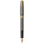 Ручка пір'яна Parker SONNET 17 Grey Lacquer GT FP F (86 415) Ручка пір'яна Parker SONNET 17 Grey Lacquer GT FP F (86 415)