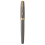 Ручка пір'яна Parker SONNET 17 Grey Lacquer GT FP F (86 415) Ручка пір'яна Parker SONNET 17 Grey Lacquer GT FP F (86 415)