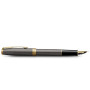 Ручка пір'яна Parker SONNET 17 Grey Lacquer GT FP F (86 415) Ручка пір'яна Parker SONNET 17 Grey Lacquer GT FP F (86 415)