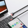 Дата кабель USB 2.0 AM to Lightning 2.0m 2.4A 90° corner black/red Baseus (CAVP000120) Дата кабель USB 2.0 AM to Lightning 2.0m 2.4A 90° corner black/red Baseus (CAVP000120)