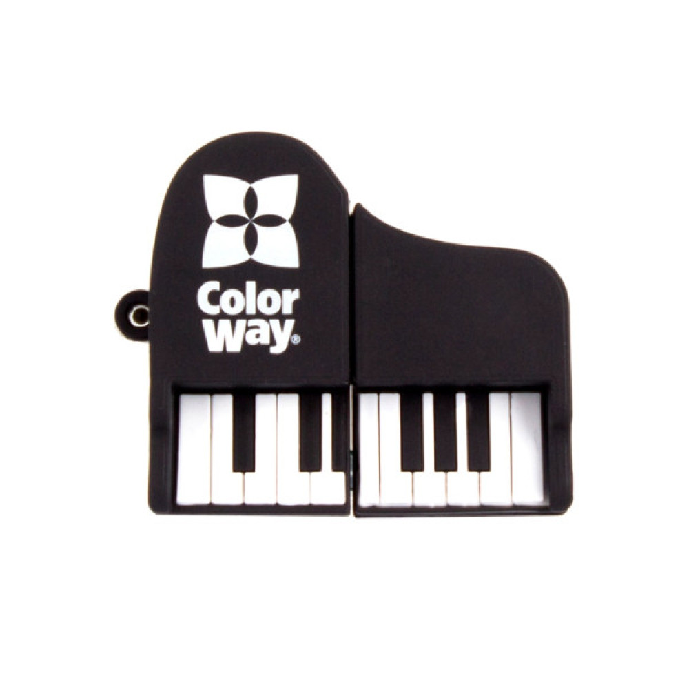 USB флеш накопичувач ColorWay Piano 32 GB 3.0 Black (CW-USBPO32)