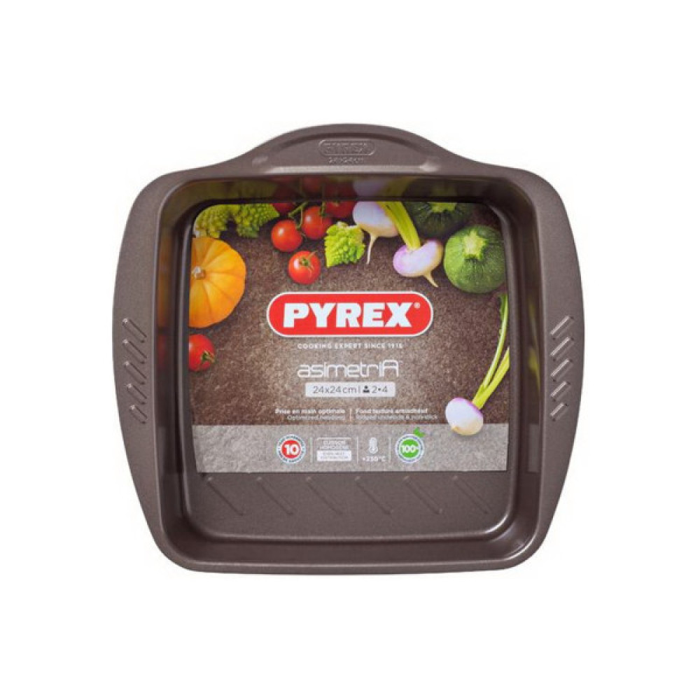 Форма для випікання Pyrex Asimetria 24 x 24 cm (AS24SR0/7646)