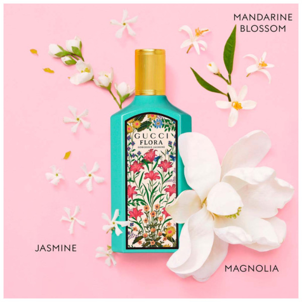 Парфумована вода Gucci Flora Gorgeous Jasmine 50 мл (3616302968534)