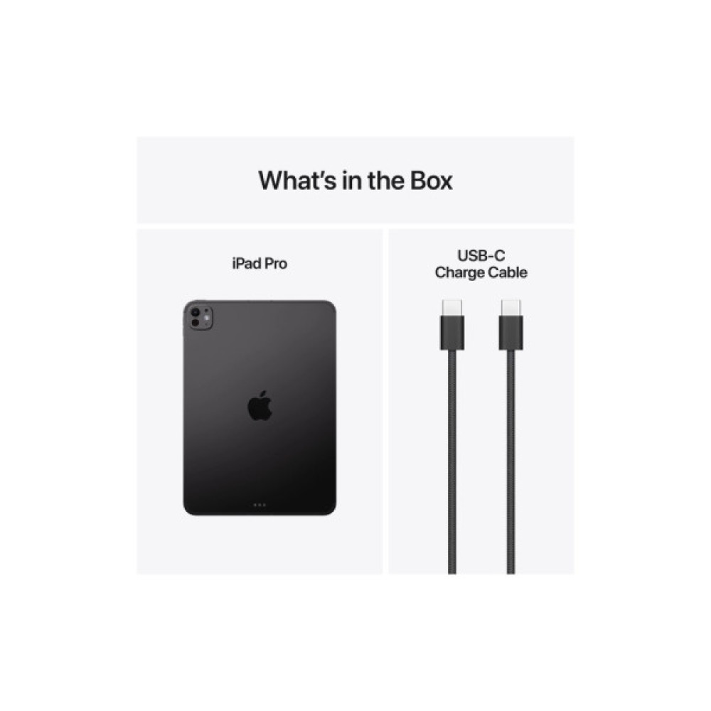 Планшет Apple iPad Pro 11" M5 Wi‑Fi + Cellular 512GB with standard glass - Space Black (ME2Q4TY/A)