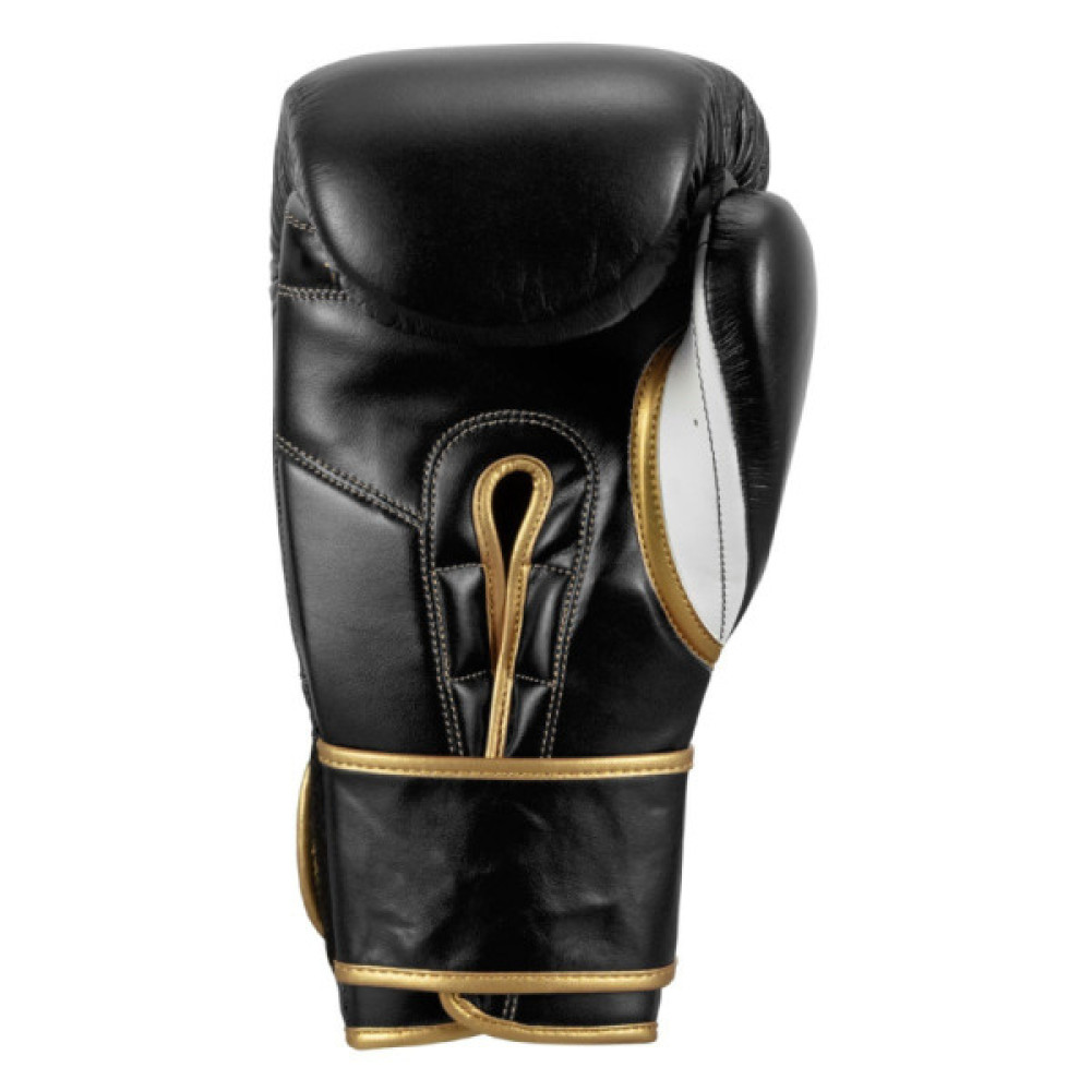 Боксерські рукавички Title Boxeo Mexican Leather Quatro Black/White 14 oz (BATGE4 14 oz BK/WH)