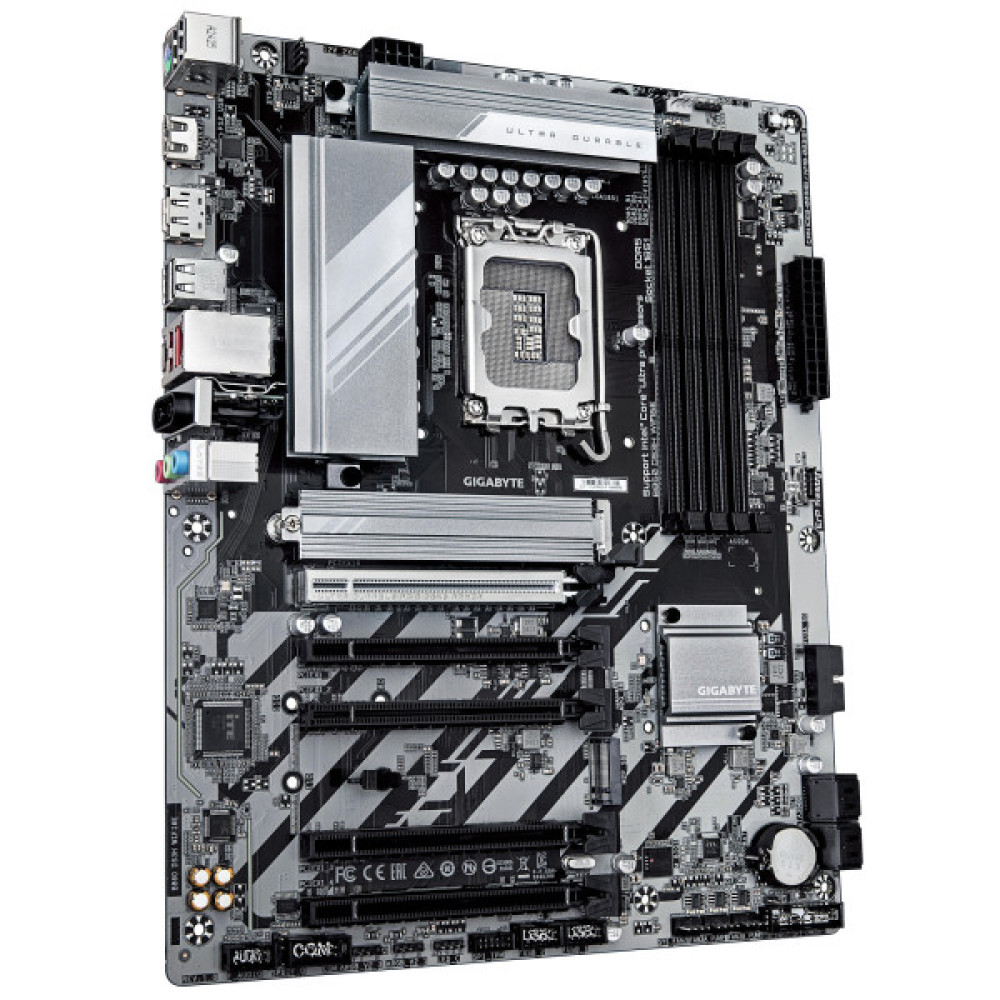 Материнська плата GIGABYTE B860 DS3H WIFI6E sAM5 B860 4xDDR5 M.2 Wi-Fi BT HDMI DP ATX