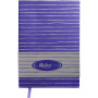 Книга записна Buromax RELAX А5 96 аркушів лінія, фіолетовий (BM.295201-07) Книга записна Buromax RELAX А5 96 аркушів лінія, фіолетовий (BM.295201-07)