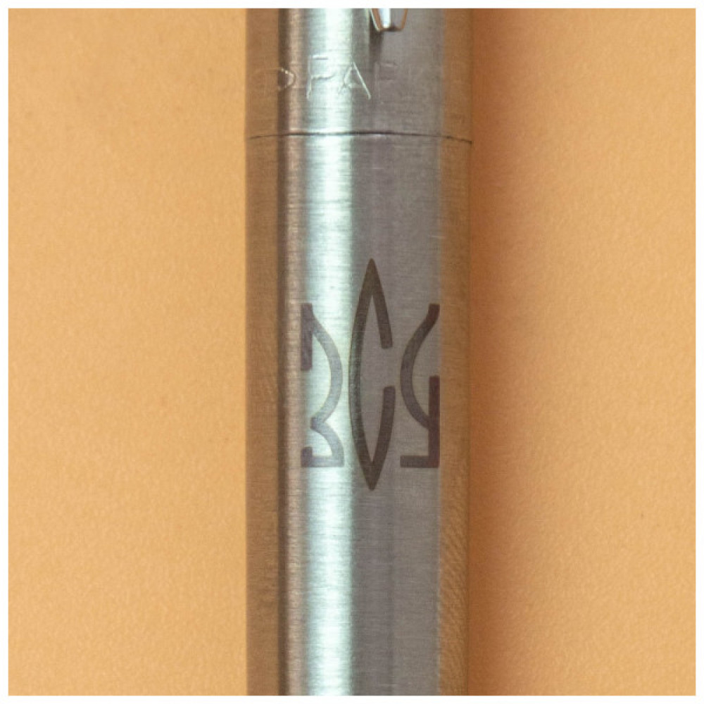 Ручка кулькова Parker JOTTER 17 UKRAINE SS CT BP Трезубец ЗСУ (глад.) (16132_T039t)