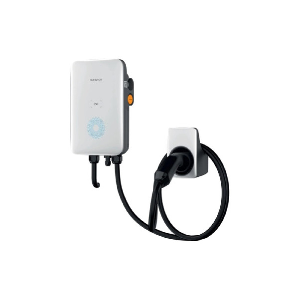Зарядна станція для електромобілів Sungrow Type2 11kW 16A 3-P (AC011E-01) Зарядна станція для електромобілів Sungrow Type2 11kW 16A 3-P (AC011E-01)